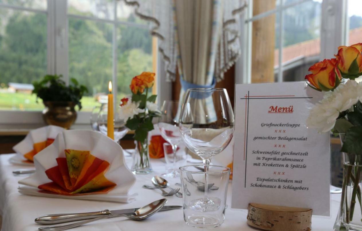 Landgasthof Schuster Nesselwängle Dış mekan fotoğraf